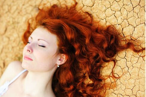 Mädchen mit Psoriasis